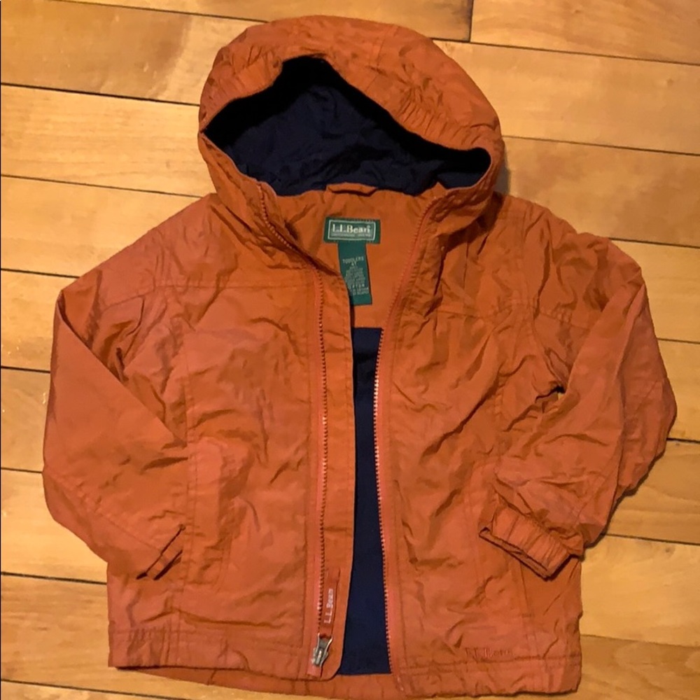 LL beans rain jacket / wind breaker 4T